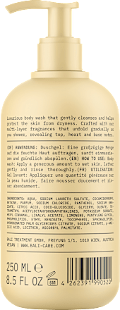 Duschgel Warm Tonka & Oud, 250 ml
