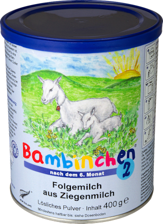 Folgemilch 2 aus Ziegenmilch nach dem 6. Monat, 400 g