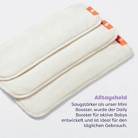 Absorberende inlegdoekjes voor stoffen luiers, herbruikbaar, 1 stuk