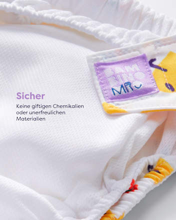 Herbruikbare luier, giraffenmotief, 1 stuk