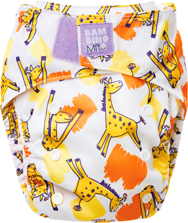 Stoffwindel wiederverwendbar, Motiv Giraffe, 1 St