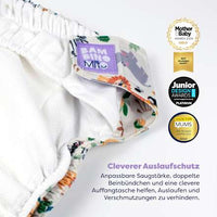 Stoffwindel wiederverwendbar, Motiv Safari, 1 St