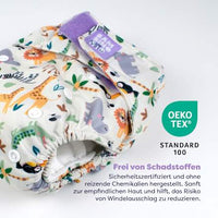 Stoffwindel wiederverwendbar, Motiv Safari, 1 St