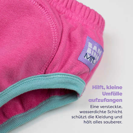 Töpfchen-Trainingshose wiederverwendbar, 18-24 Monate, beere/bunt, 3 St
