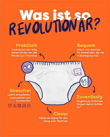 Herbruikbare zindelijkheidstrainingbroekjes, 3-4 jaar, paars/veelkleurig, 3 stuks