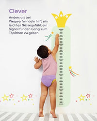 Töpfchen-Trainingshose wiederverwendbar,  3-4 Jahre, rosa, 3 St Bambino Mio