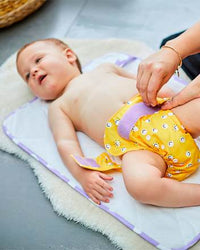 Verschoonmatje kleurrijke dieren, 1 stuk