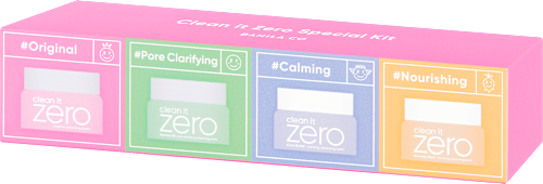 Gesichtsreinigungsbalsam Cleansing Balm Original Clean it Zero Set 4tlg, 28 ml
