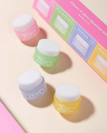 Gesichtsreinigungsbalsam Cleansing Balm Original Clean it Zero Set 4tlg, 28 ml
