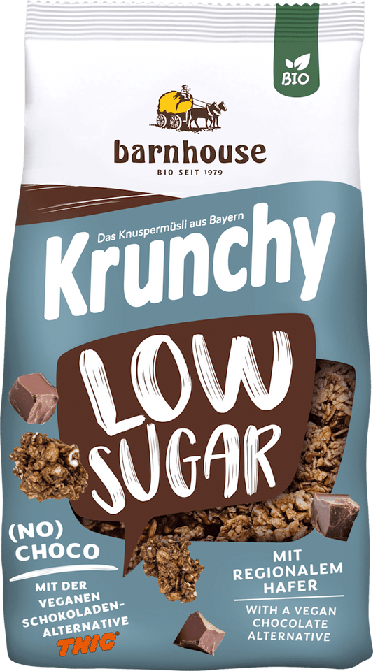 barnhouse Muesli croustillant, Krunchy Low Sugar No Choco, 375 g