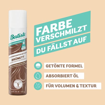 Droogshampoo Brunette, 200 ml