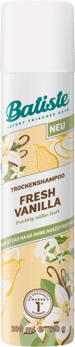 Trockenshampoo Fresh Vanilla, 200 ml