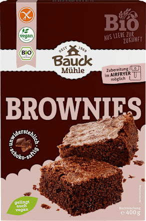 Backmischung Brownies, glutenfrei, 400 g