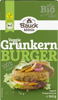 Fertigmischung Grünkern Burger, vegan, 160 g