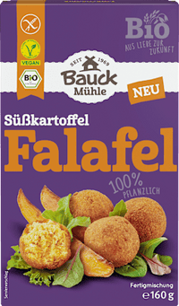 Fertigmischung Süßkartoffel Falafel, vegan, 160 g