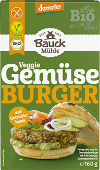 Kant-en-klare Veggie Groenteburgermix, veganistisch, 160 g