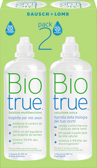 Kontaktlinsen-Pflegemittel Biotrue (2 x 300 ml), 600 ml