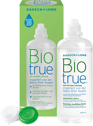 Kontaktlinsen-Pflegemittel Biotrue, 300 ml