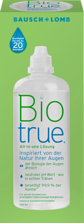 Kontaktlinsen-Pflegemittel Biotrue, 300 ml