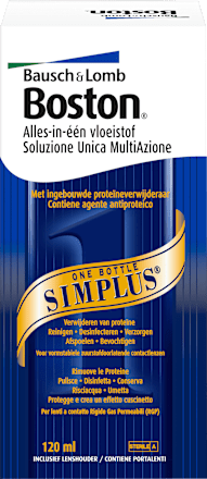 Contactlensverzorgingsproduct combinatieoplossing Simplus, 120 ml