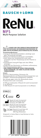 Kontaktlinsen-Pflegemittel ReNu MPS (2 x 360 ml), 720 ml