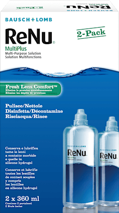 Kontaktlinsen-Pflegemittel ReNu MultiPlus (2 x 360 ml), 720 ml