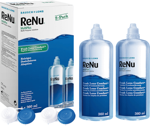 Kontaktlinsen-Pflegemittel ReNu MultiPlus (2 x 360 ml), 720 ml