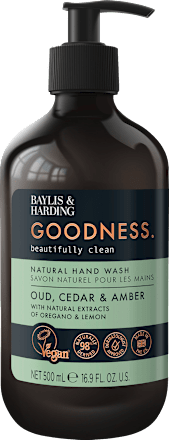 Flüssigseife Goodness Oud, Cedar & Amber, 500 ml