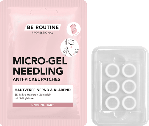 Anti-puistjespleisters Micro Gel Needling, 6 stuks