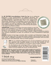 BE ROUTINE Aroma-Badekissen Herbal Tea Spa, 60 g