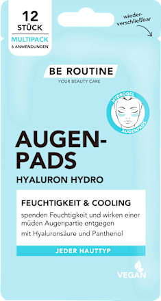Oogpads Hydrogel Hyaluron Multipack (6 paar), 12 stuks
