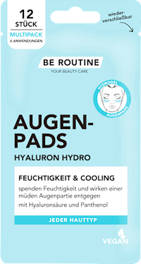 Oogpads Hydrogel Hyaluron Multipack (6 paar), 12 stuks