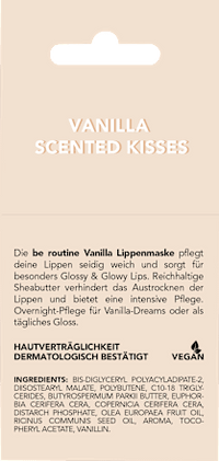 Vanille lipmasker, 10 g