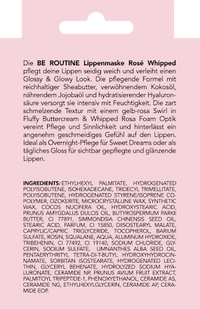 Lippenpflege Lippenmaske Rosé Whip, 17 g