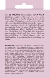 Lippenpflege Lippenmaske Velvet Violet, 17 g