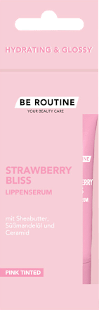 Lippenserum Strawberry Bliss Hydrating & Glossy, 12 g
