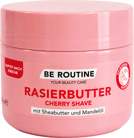 BE ROUTINE Beurre à raser Cerise, 180 ml