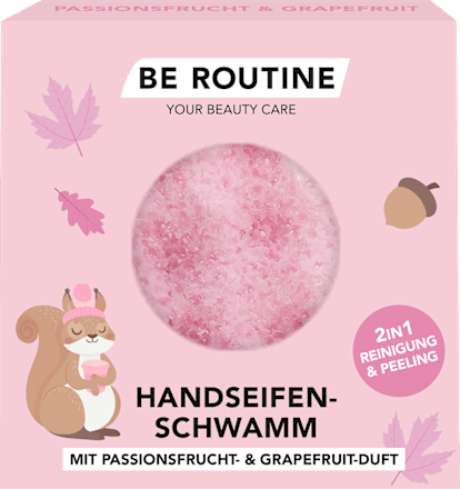 Seifenschwamm Passionsfrucht & Grapefruit, 80 g BE ROUTINE