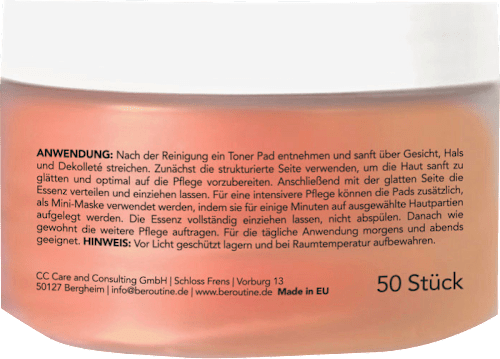 Toner Pads Vitamin C Glow, 50 St