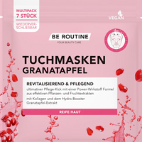 Granaatappel Sheet Masks Multipack, 7 stuks