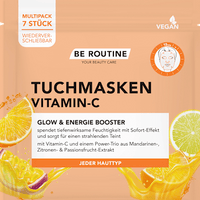 Sheetmaskers vitamine C multipack, 7 stuks