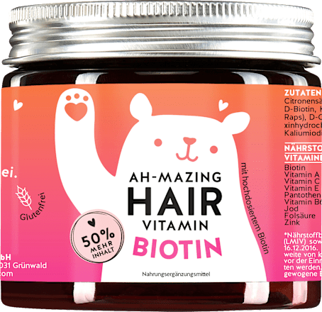 Haarvitamine Ah-mazing Hair (45 St), 112,5 g Bears with benefits