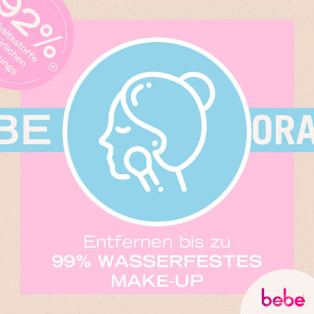 Verfrissende make-up remover doekjes, 25 stuks