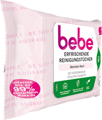 Verfrissende make-up remover doekjes, 25 stuks