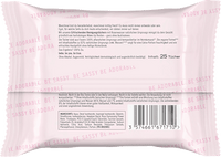 Verfrissende make-up remover doekjes, 25 stuks