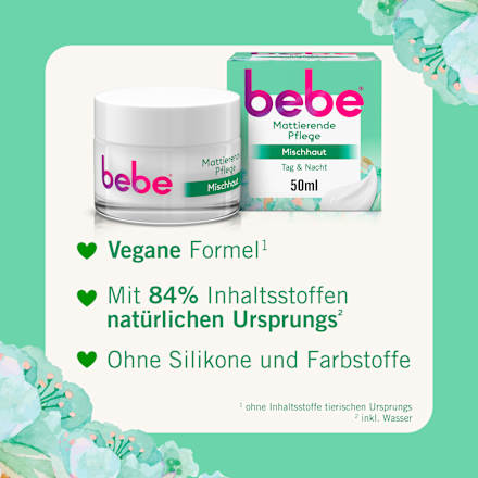 Gesichtscreme Mattierende Pflege, 50 ml