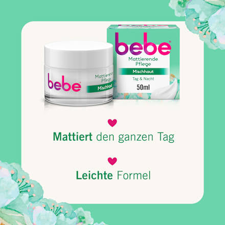 Gesichtscreme Mattierende Pflege, 50 ml