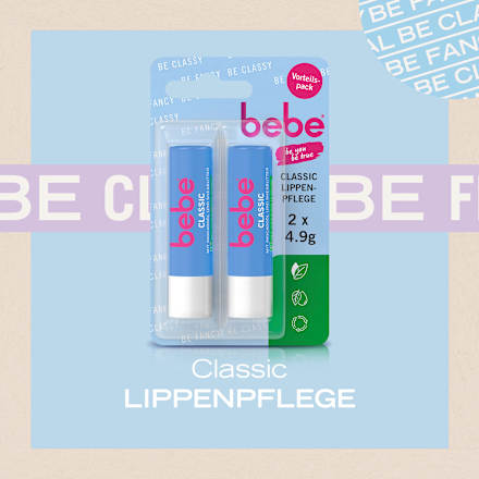 Lipverzorging Classic dubbelverpakking (2 x 4,9 g), 9,8 g