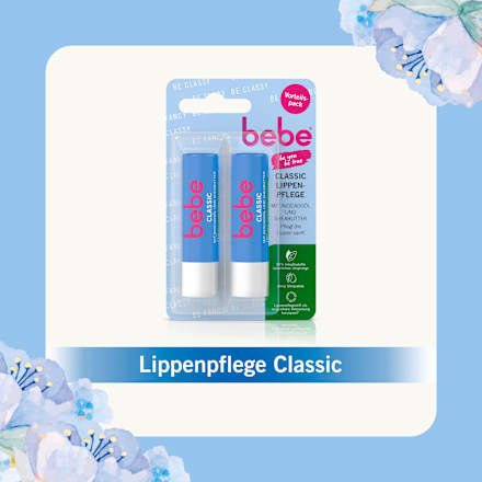 Lippenpflege Classic Doppelpack (2 x 4,9g), 9,8 g