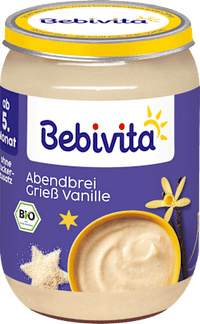 Abendbrei Grieß-Vanille, ab dem 5. Monat, 190 g